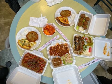 You can get Korean, Lebanese, Japanese and Jamaican at this .